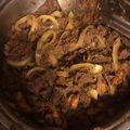 El cooksnap de Arlen Martinez Valdez cuando hizo Ropa Vieja.
