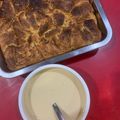 Cooksnap Sharifah Mariam Kadir semasa beliau membuat Puding Roti & Sos Kastard.
