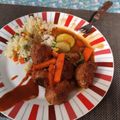 El cooksnap de Miguel Natera cuando hizo Albóndigas en salsa agridulce..
