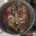 El cooksnap de Alvaro Julio Torres cuando hizo Viuda de Bocachico salado.
