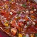 El cooksnap de Amaia&Gael Saavedra cuando hizo Adobo para asado o Salsa Criolla, de Fernando.