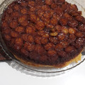 El cooksnap de Andrea Maldonado cuando hizo Tarta invertida de banana.
