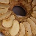 El cooksnap de mariana cuando hizo Torta trocitos de manzana con avena y harina integral.