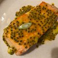 Cooksnap của Varga Gábor (ApróSéf) khi họ làm theo món Cá hồi sốt chanh dây