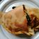 El cooksnap de Bibi García cuando hizo Calzone de pepperoni y queso.
