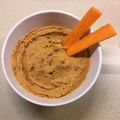 Simi and Milo's cooksnap of when they made Sun Dried Tomato Hummus.