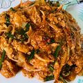 Cooksnap Siti semasa beliau membuat Char Kuey Teow.