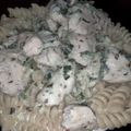 El cooksnap de Ludmila Centurion cuando hizo Supremas de pollo a la crema con papa y verdeo.
