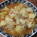 El cooksnap de Rossy Eudalia cuando hizo Pancutras con carne molida.