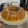 El cooksnap de Lali Alvarez cuando hizo Torta de mandarina.