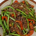 Cooksnap dari David untuk resep Buncis Siram Daging Cincang