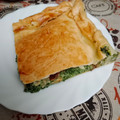 El cooksnap de Tere Redondo cuando hizo Empanada de espinacas y ricota.