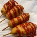 Yvette 的 金黃酥脆的炸熱狗 cooksnap
