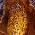 El cooksnap de Vicky cuando hizo Hojaldre relleno de champiñones, espinacas y salmón ahumado.