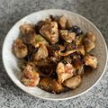 Yuki's cooksnap of when they made 'Ponzu' Marinated Eggplant & Chicken.
