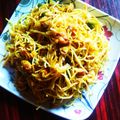 Mitali Das's cooksnap of when they made ডিম মিক্সড ভেজ চাউমিন (Egg chowmin Receipe in bengali).