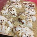 El cooksnap de NuriaMT cuando hizo Merluza con salsa de mostaza.