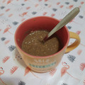 El cooksnap de Yáiza cuando hizo Gachas o "porridge" de avena con chocolate.