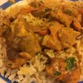 Graham Burley's cooksnap of when they made King Prawn Korma.