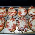 Andrew Surls's cooksnap of when they made Mini Pepperoni Pizzas.