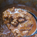 El cooksnap de Moris cuando hizo Birria de res.