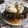 Shu's cooksnap of when they made Farmers market poached duck egg, black pudding, asparagus and sourdough.