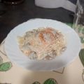 El cooksnap de Raquel Alcazar cuando hizo Salmón con cebolla caramelizada y champis 🤯.