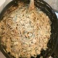 crabby patties's cooksnap of when they made supper easy spaghetti.
