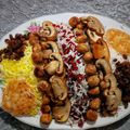 کوک اسنپ سارا بعد از امتحان کردن قارچ پلو با گوشت چرخکرده 🌸.