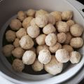 Cooksnap dari susan 2525 untuk resep Bakso Ayam tanpa tepung (non gluten) DEBM