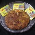 Rakesh Bhati का कुकस्नैप जब उन्होंने मैगी पिज़्ज़ा (Maggi Pizza recipe in Hindi) बनाया था।