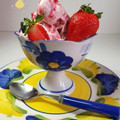 El cooksnap de PATRICIA *Patyco-Candybar* cuando hizo Helado de fresas con crema de queso y nata.