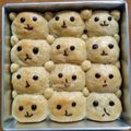 Cooksnap dari Astiya Lestari untuk resep Eggless Bear Bread (Roti beruang tanpa telur) lembut banget