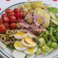 El cooksnap de LuzMa SG cuando hizo Ensalada Niçoise.