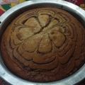 El cooksnap de Natalia Riveros cuando hizo Bizcochuelo marmolado.