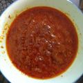 Cooksnap mysara semasa beliau membuat Sambal Nasi Lemak.