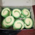 Cooksnap dari ummu hisyam untuk resep Bolu gulung Roti Tawar (Pandan)