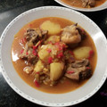 El cooksnap de Rosa Rodes cuando hizo Estofado de papas con pollo.