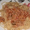 Cooksnap από ΑΙΜΙΛΙΑ ΖΩΛΑ στη συνταγή Μακαρόνια με κιμά σόγιας!