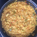 El cooksnap de Genoveva Lerma cuando hizo Arroz con gurumelos.