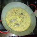El cooksnap de Jose Luis Martinez cuando hizo Arroz con mejillones pelados.
