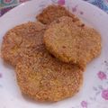 El cooksnap de Eugen cuando hizo Hamburguesas de lentejas y avena.