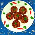 Preeti Singh का कुकस्नैप जब उन्होंने बीटरूट वेज मिनी टिक्की (beetroot veg mini tikki recipe in Hindi) बनाया था।