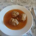 El cooksnap de Gonzalo cuando hizo Caldo con pelotas murciano.