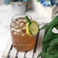 Cooksnap Salina Jalaludin semasa beliau membuat Lemon Iced Tea- Sierra Leone Flavours🇸🇱.