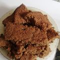 El cooksnap de Leticia Cabral cuando hizo Torta de naranja pasas y coco con harina integral.