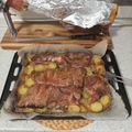 El cooksnap de Jose cuando hizo Costillas de cerdo al ajo y limón con patatas al horno.