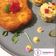 Cooksnap από daddymenu food & design Ideas στη συνταγή Κοτόπουλο σνίτσελ με κίτρινο ρύζι και χρωματιστές πιπεριές