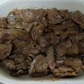 El cooksnap de Reyes Salgueiro cuando hizo Hígado de Ternera en Salsa.