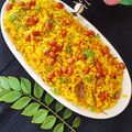 Madhvi Dwivedi का कुकस्नैप जब उन्होंने कांदा पोहा (Kanda poha recipe in Hindi) बनाया था।
